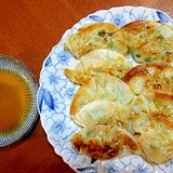 孫と作る♪野菜たっぷり餃子